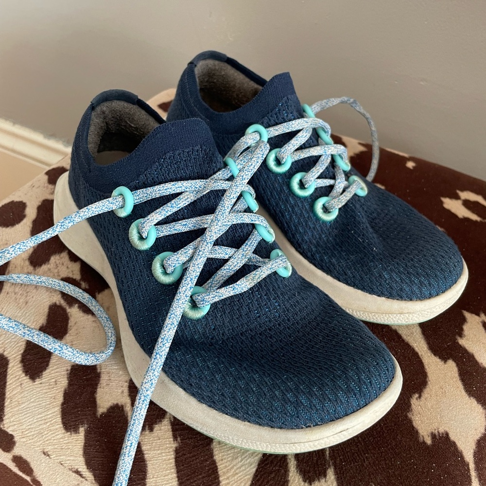 Allbirds Tree Dasher 1, Women’s Size 7, Navy Blue
